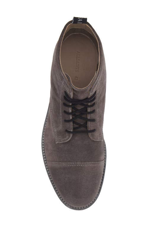 Allsaints Harland Suede Boot In Grey