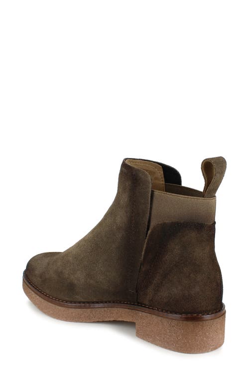 Shop National Comfort Evita Bootie In Mocha Suede