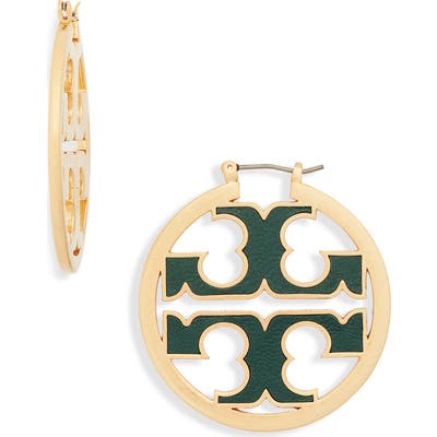 Tory Burch Miller Hoop Earrings