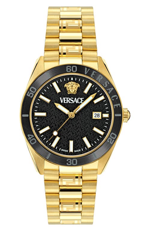 Versace V-Dome Bracelet Watch