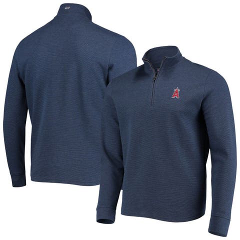 New York Giants Vineyard Vines Shep Shirt Quarter-Zip Sweatshirt - Heather  Gray