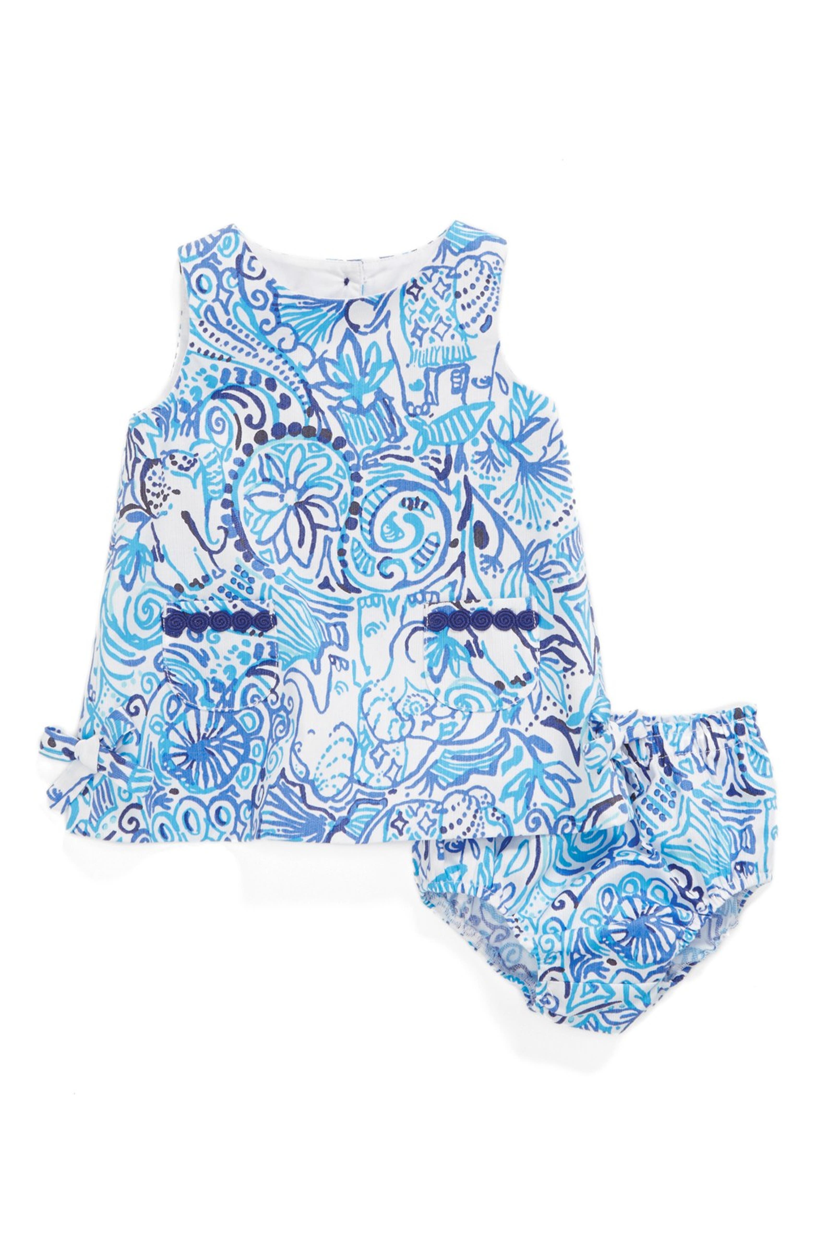Lilly Pulitzer® 'Baby Lilly' Cotton Shift Dress (Baby Girls) | Nordstrom