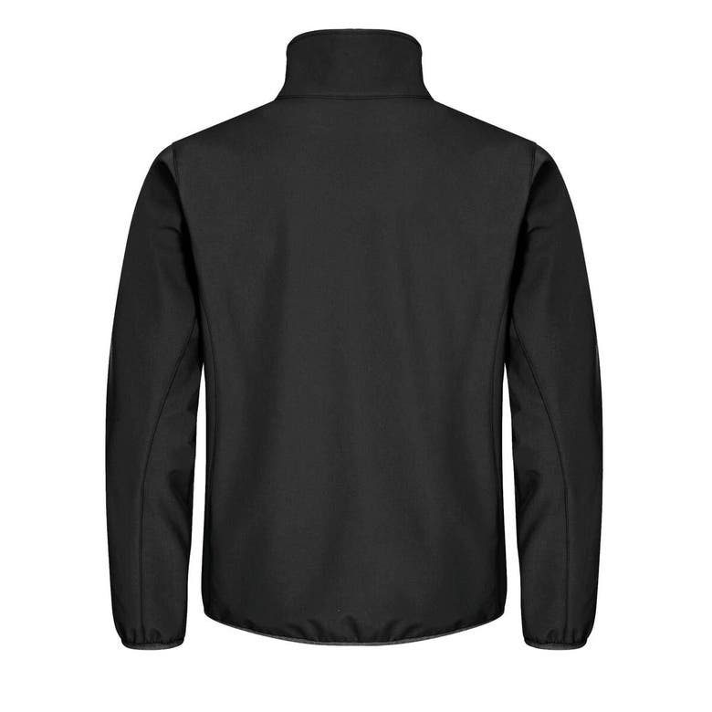 Shop Cutter & Buck Black Dayton Dragons Clique Trail Eco Stretch Softshell Full-zip Jacket