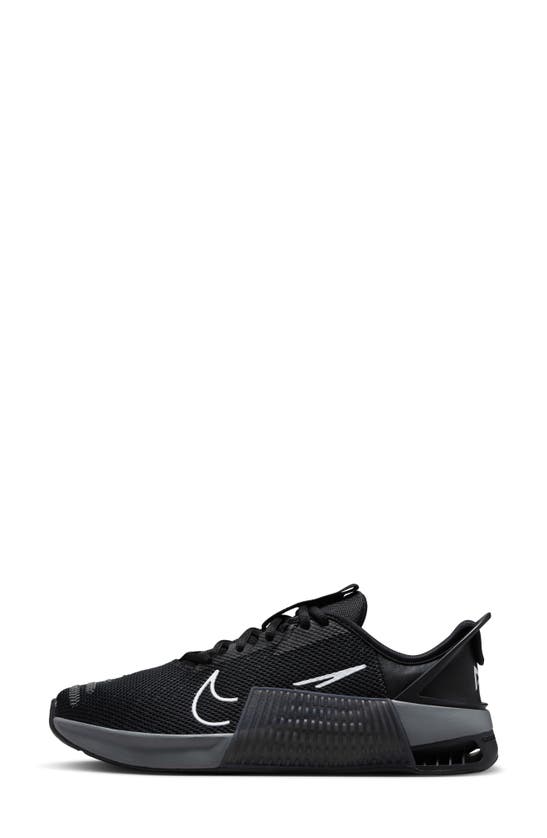 Shop Nike Metcon 9 Flyease Training Shoe In Black/ Anthracite/ Grey/ White