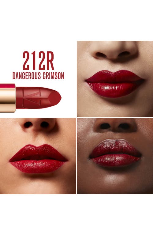Valentino Rosso Refillable Lipstick Refill In 212r/satin