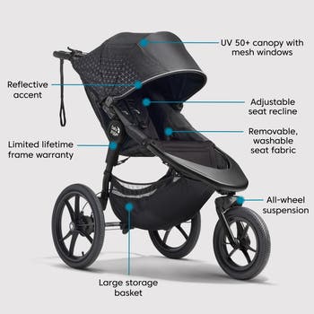 Baby jogger summit x3 single clearance stroller