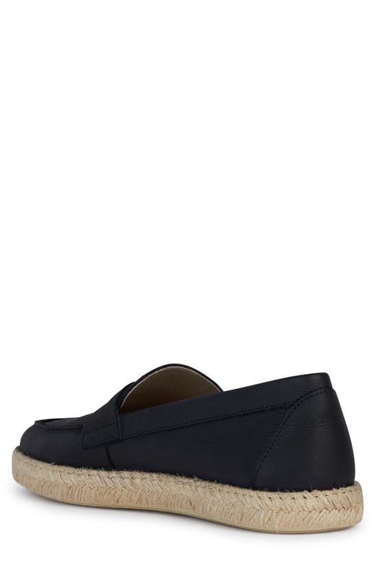 Shop Geox Ostuni Penny Loafer In Navy