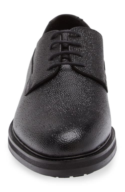 Hugo Boss Boss Larry Leather Derby In Black