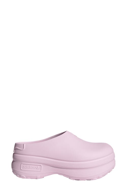 Shop Adidas Originals Adidas Adifom Stan Smith Platform Mule In Clear Pink/pink/bliss Pink