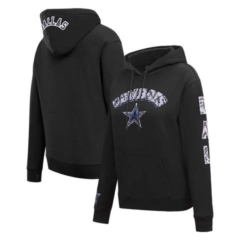 Reebok Dallas Cowboys Junior's Full Zip Pink Hooded Fleece Sweatshirt - Pink