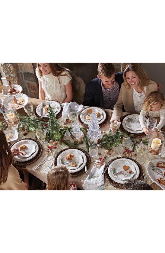 Juliska Berry & Thread Full Evergreen Tree Tower, Set Of 5 In Evergreen