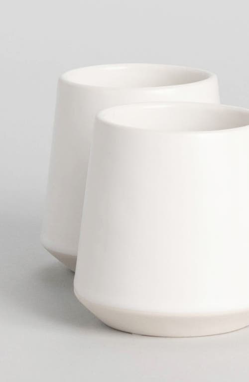 Fable The Cups Set Of 4 Cups In Cloud White