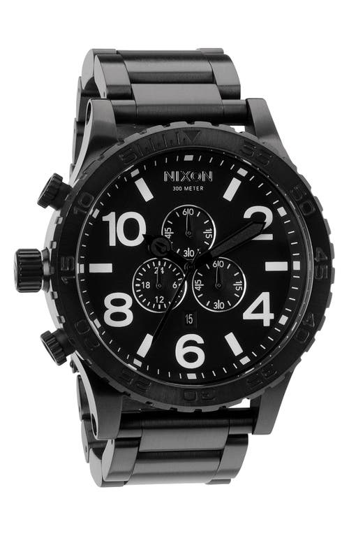 NIXON NIXON 'THE 51-30 CHRONO' WATCH, 51MM 