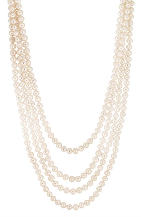 6-7mm Freshwater Pearl 100" Necklace