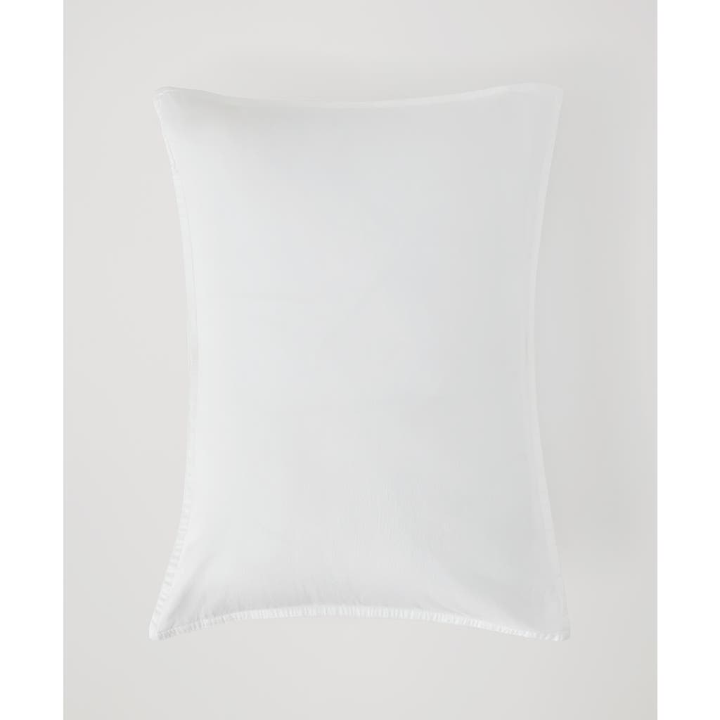 Pact Organic Room Service Sateen Sham 2-pack In White