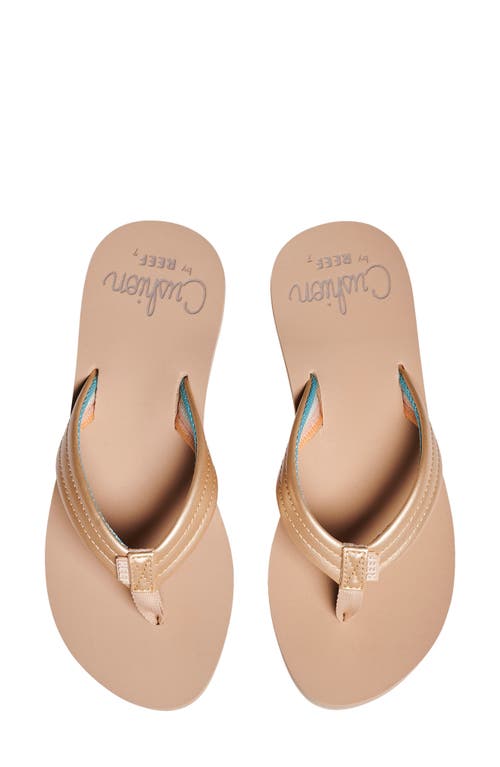 Reef Cushion Breeze Flip Flop In Golden Hour