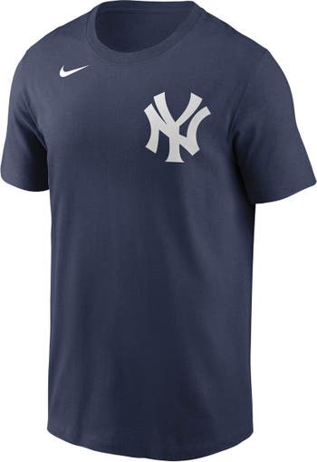 Nike Men's Gio Urshela Navy New York Yankees Name Number T-Shirt