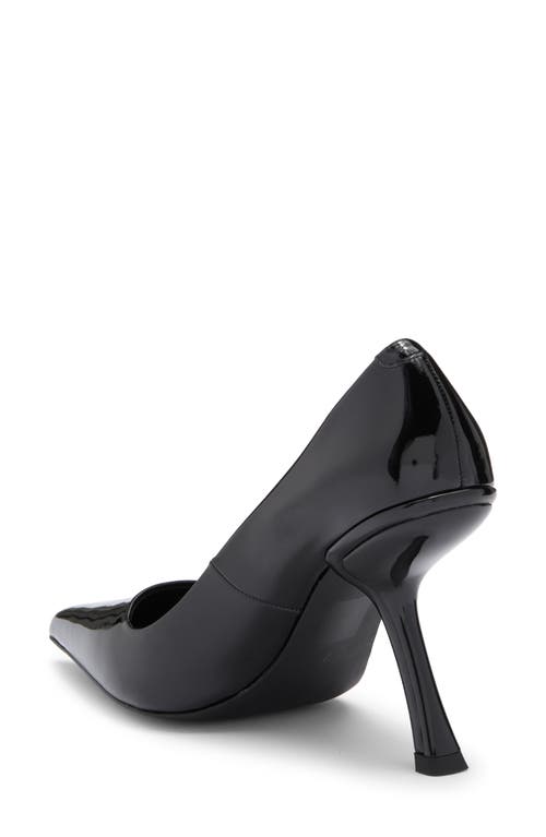 Shop Jeffrey Campbell Sling It Pointed Toe Pump In Black Patent