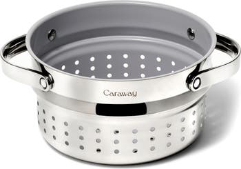 Caraway 3-Qt. Stainless Steel Steamer