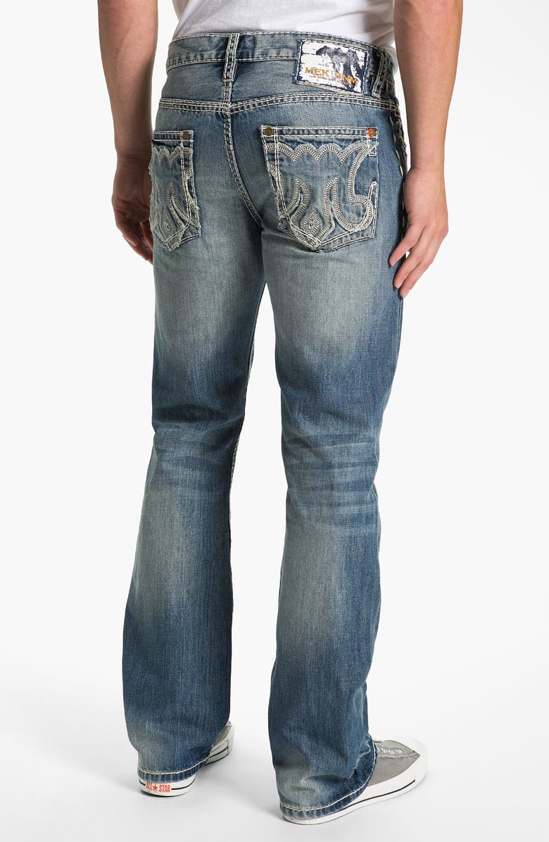 MEK Denim Bootcut Jeans (Medium Blue) | Nordstrom