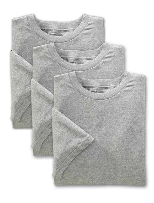 Harbor Bay Moisture-wicking Jersey T-shirt In Grey