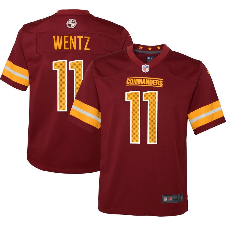 Carson Wentz Washington Commanders Nike Youth Alternate