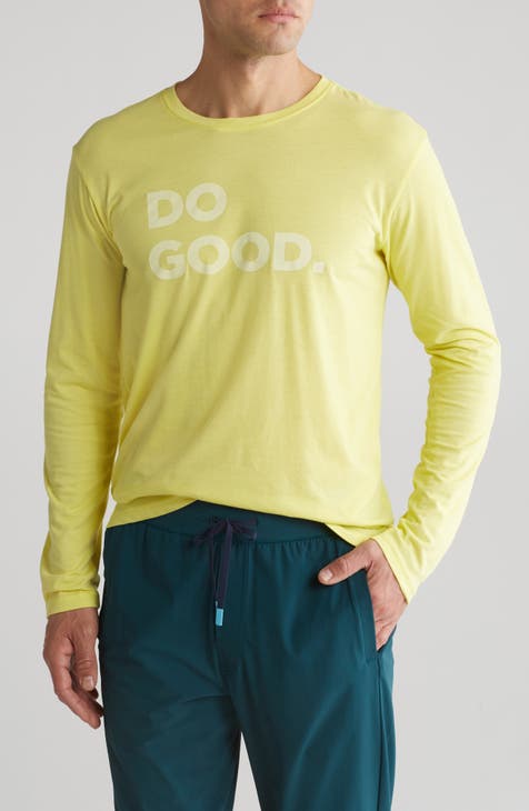 Do Good Organic Cotton & Recycled Polyester Long Sleeve T-Shirt