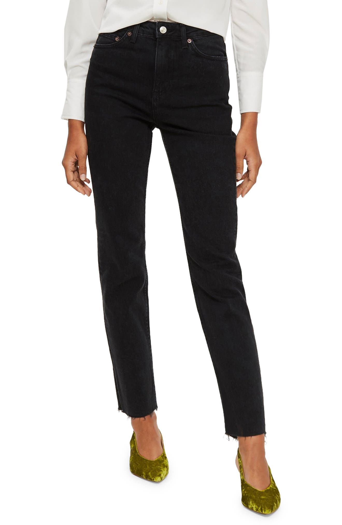 nordstrom topshop straight jeans