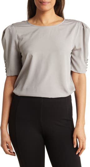 Calvin Klein Short Puff Sleeve Top | Nordstromrack