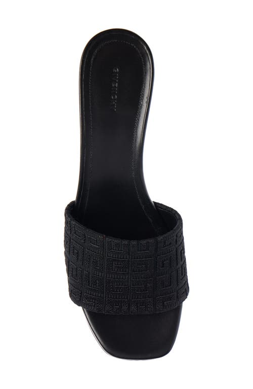 Shop Givenchy G-cube Sandal In Black