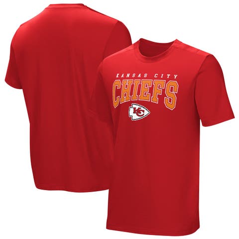 Junk Food clothing x NFL - Kansas city chiefs - Team Helmet - Short Sleeve  Football Fan Shirt for Men and Women - Size Small 