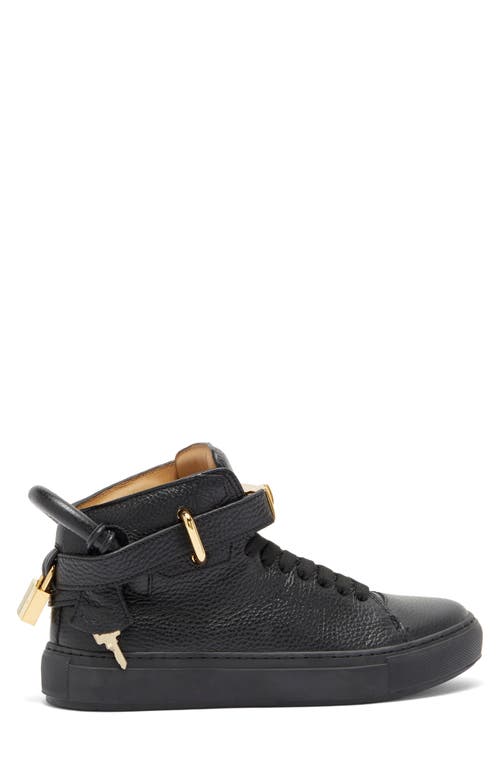 Shop Buscemi Alce High Top Sneaker In Black/black