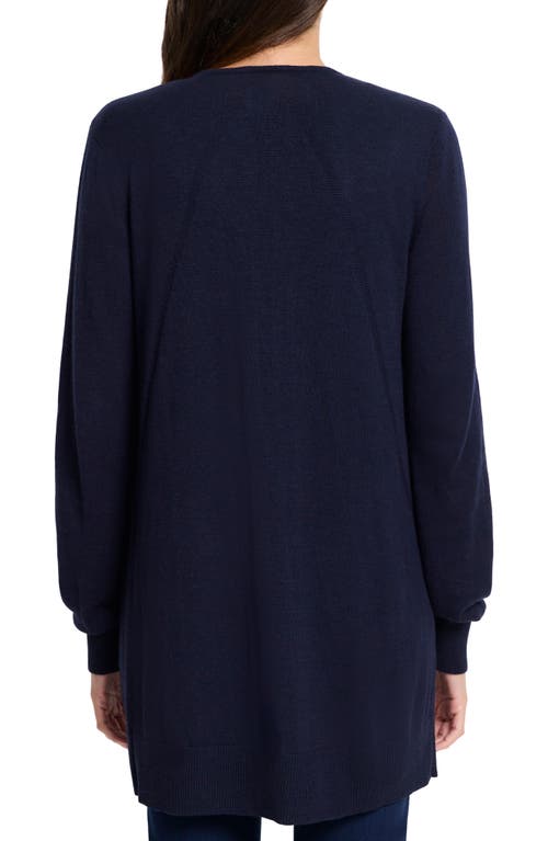 Nic + Zoe Nic & Zoe Perk Up Cardigan In Dark Indigo
