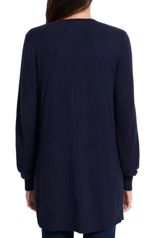 Shop Nic + Zoe Nic+zoe Perk Up Cardigan In Dark Indigo