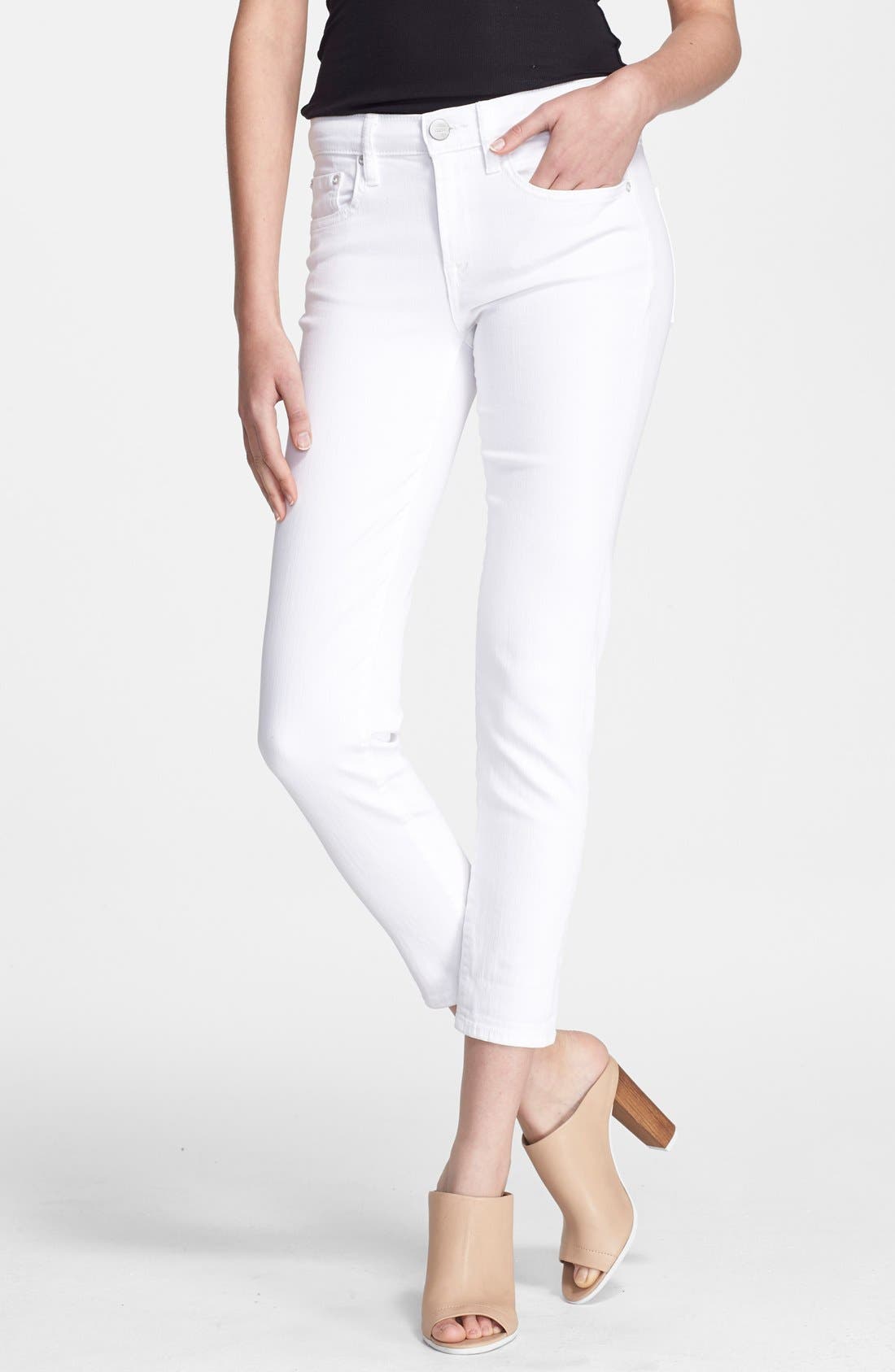 vince white jeans