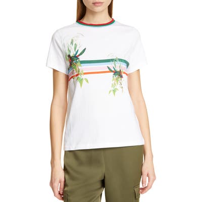 Ted Baker London Kathlin Tutti Frutti Tee, White