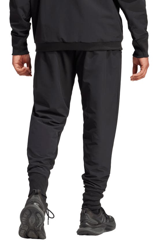 Shop Adidas Originals Z.n.e. Aeroready Woven Joggers In Black