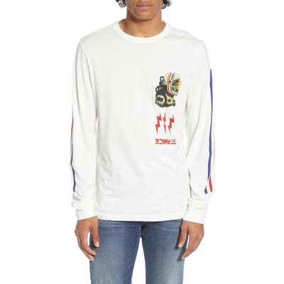 Stance Long Sleeve Graphic T-Shirt, White