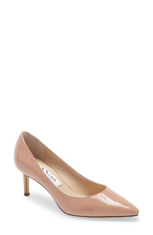 UPC 194550035824 product image for Nina 60 Pointed Toe Pump in Rose Nude Faux Leather at Nordstrom, Size 11 | upcitemdb.com