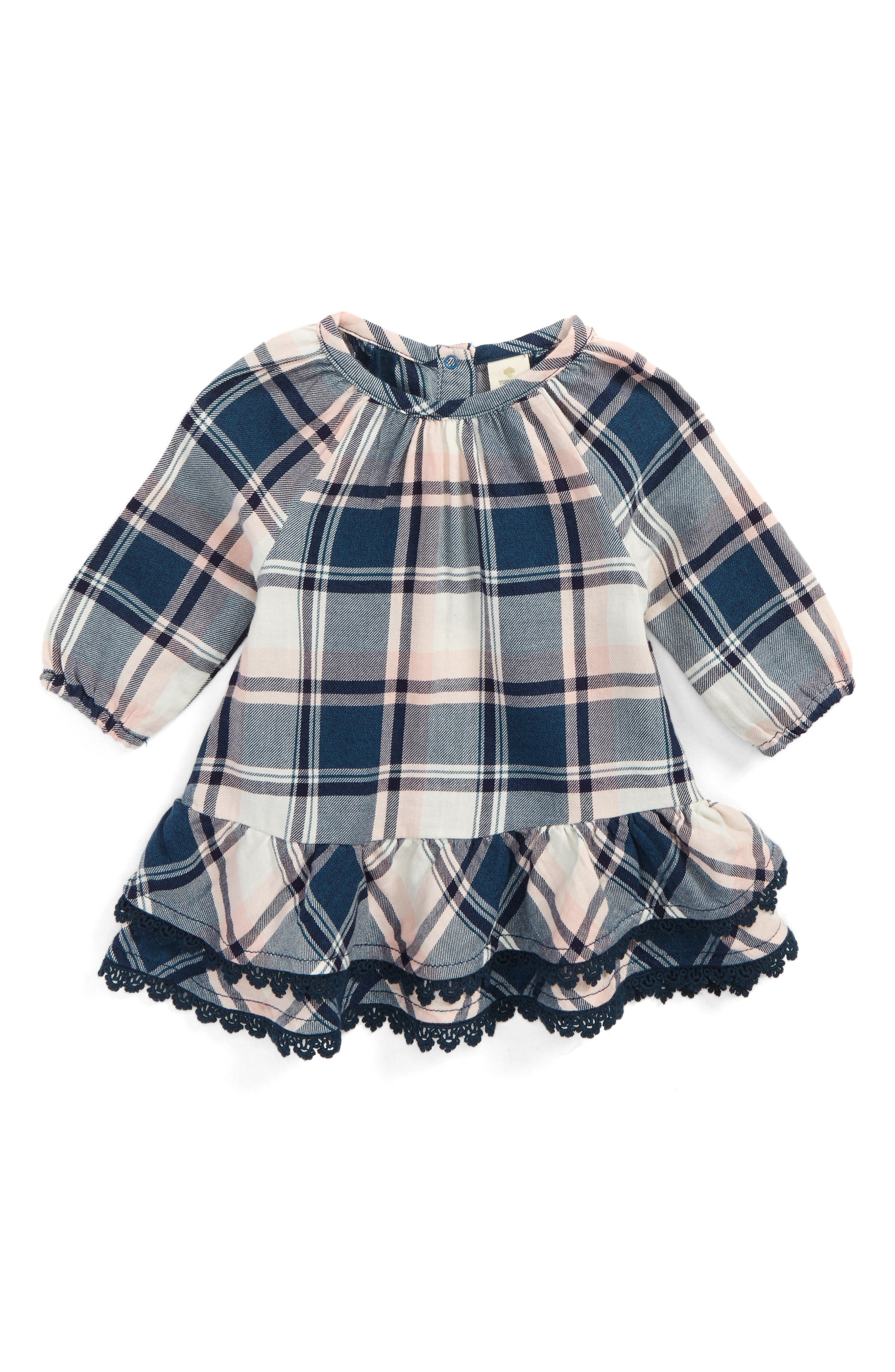 baby flannel dress