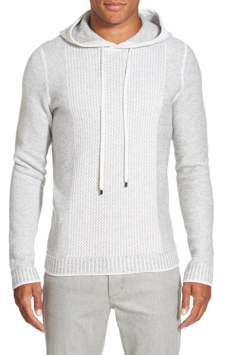 Vince Trim Fit Wool & Cashmere Knit Hoodie | Nordstrom