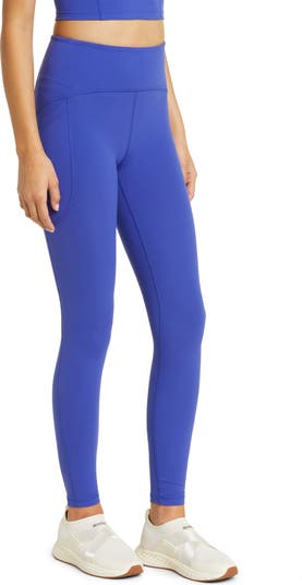 Zella Solid Blush Purple Leggings Size XL - 57% off
