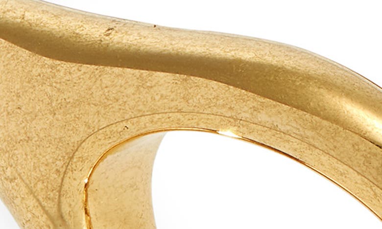 Shop Tom Ford Carine Cuff Bracelet In Vintage Gold