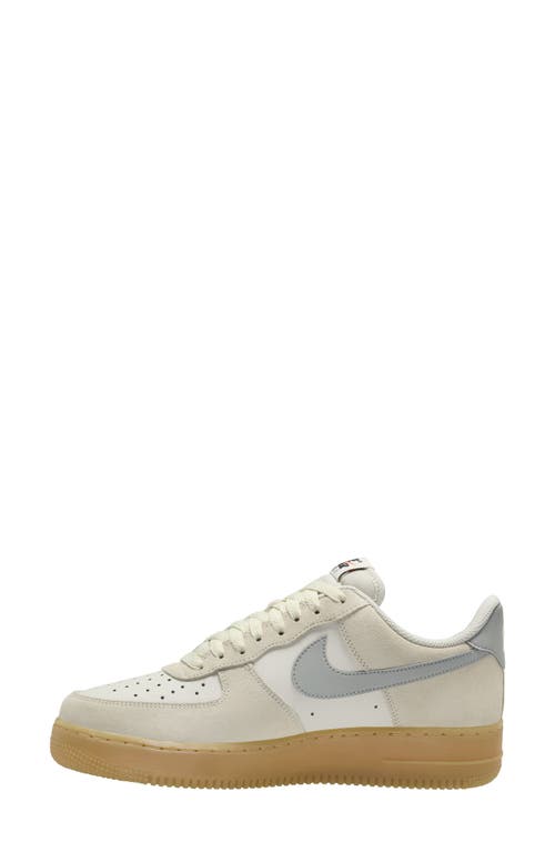 Shop Nike Air Force 1 '07 Lv8 Emb Sneaker In Phantom/light Grey/yellow