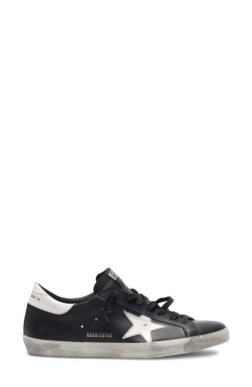 Golden Goose Super-Star Low Top Sneaker in Black/White at Nordstrom, Size 9Us