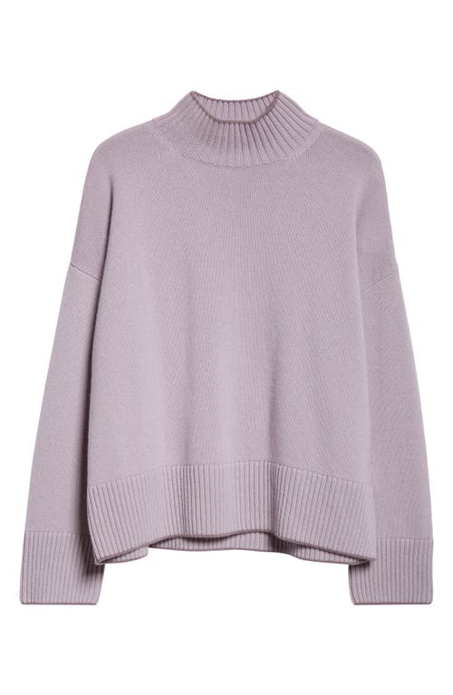 Shop Eleventy Cashmere Turtleneck Sweater In Wisteria-viola