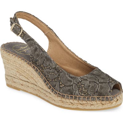 Toni Pons Carol Slingback Sandal - Grey