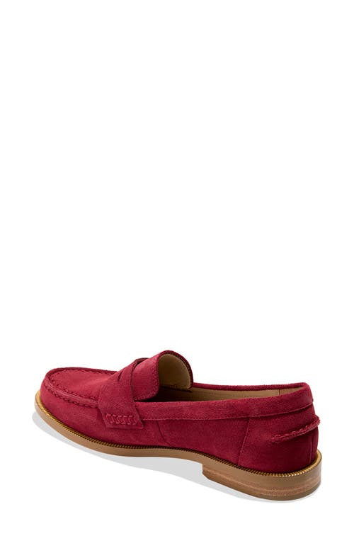 Shop Jack Rogers Tipson Penny Loafer In Red