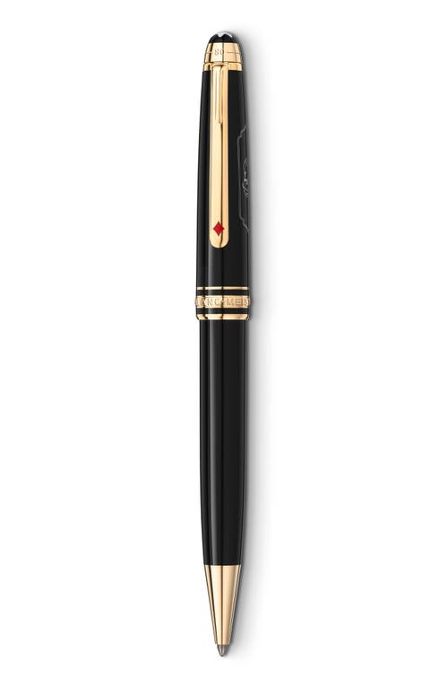 Montblanc Meisterstack Around the World in 80 Days Ballpoint Pen in Anthracite at Nordstrom