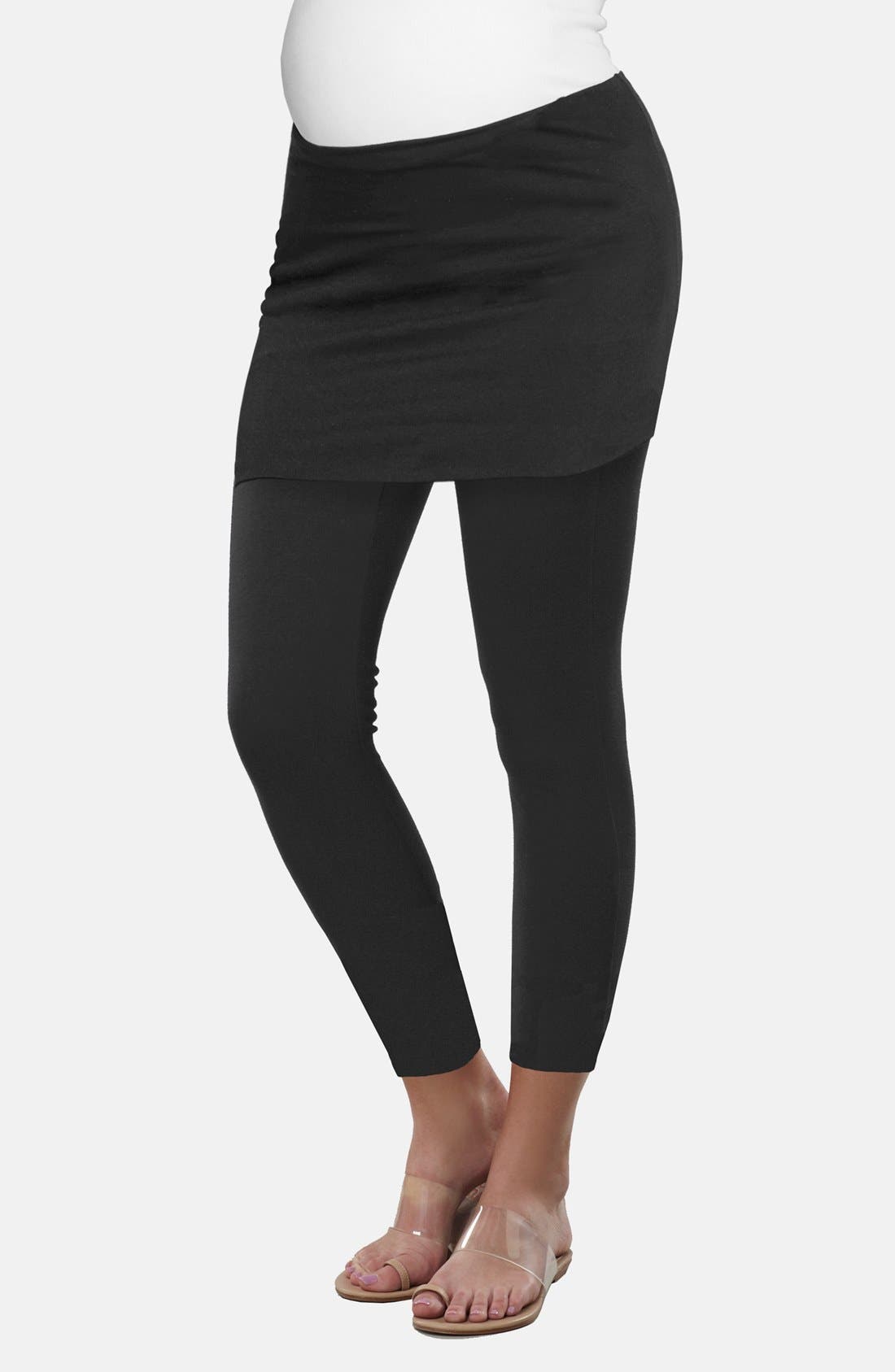 Urbanma Skirted Maternity Leggings